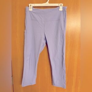 Athleta Periwinkle Crop Leggings